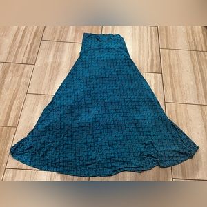 Maxi Long Teal Skirt by LuLaRoe